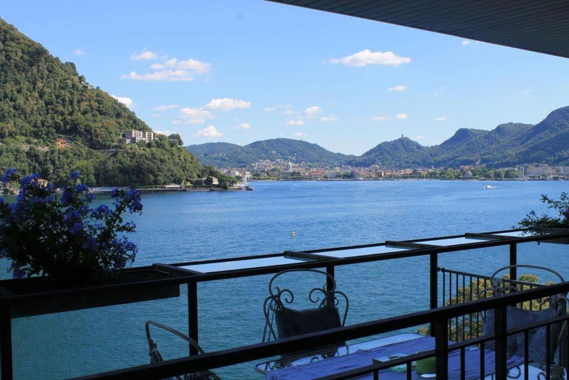 Lakeviewcabin - King Room With Balcony Como Kültér fotó